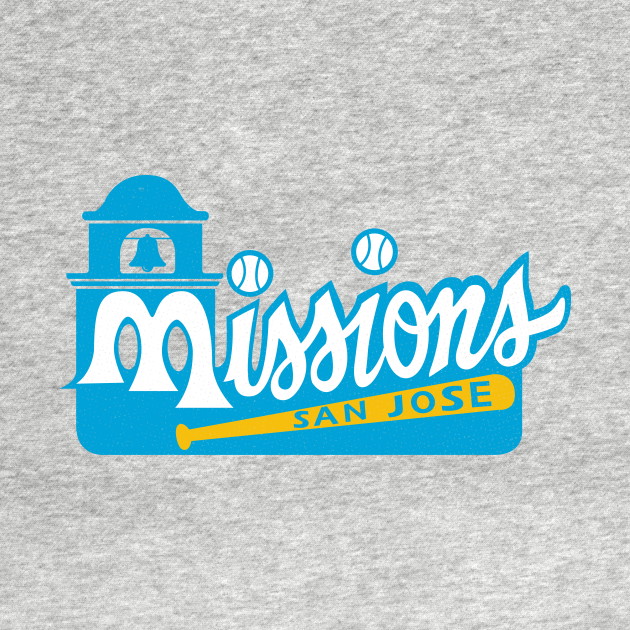 DEFUNCT San Jose Missions Baseball California TShirt TeePublic